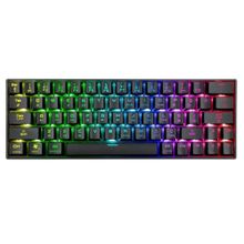Rampage KB-RX63 B-Atom Siyah Bluetooth RGB Q 63 Tuşlu Mini Gaming Oyuncu Klavyesi
