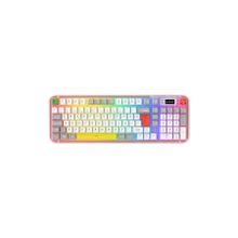 Rampage Reflect 99 Sessiz Beyaz Gri RGB Q Membrane Oyuncu Klavyesi