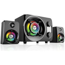 Rampage RMS-G8 2+1 25W Rainbow Led Işıklı Gaming Bilgisayar Hoparlörü