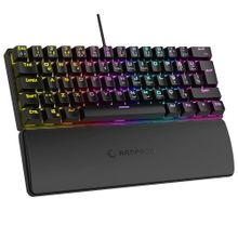 Rampage X-Plower K60 Siyah 12 Işık Modlu Blue Switch Mekanik Bilek Destekli Gaming Oyuncu Klavyesi