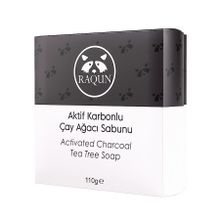 Raqun 110 gr Aktif Karbonlu Çay Ağacı Sabunu
