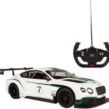Rastar 70600 1:14 Bentley Continental GT3 Beyaz Uzaktan Kumandalı Araba