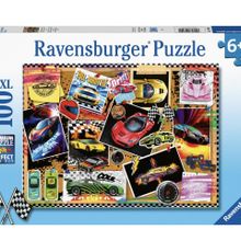 Ravensburger 128990 100 Parça Yarış Arabaları Çocuk Puzzle