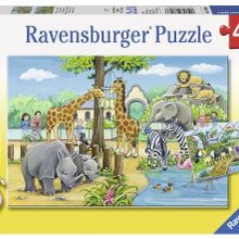 Ravensburger 78066 Zoo 2x24 Parça Yapboz
