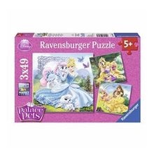 Ravensburger RPK093465 3X49 Disney Belle Cinderalla Rapunzel Puzzle