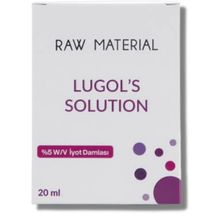 Raw Material Lugols Solution İyot %5 20 ml Damla