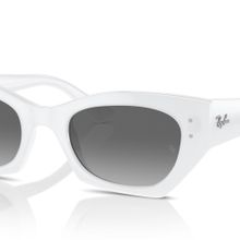 Ray-Ban 4430 675911 52 Beyaz Kadın Güneş Gözlüğü