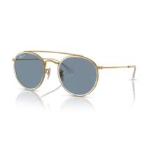Ray-Ban RB 3647N 00102 51 Gold Metal Yuvarlak Unisex Güneş Gözlüğü