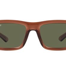 Ray-Ban RB4396 Warren Dikdörtgen Şeffaf Kahverengi Koyu Yeşil Polarize 54 mm Erkek Güneş Gözlüğü
