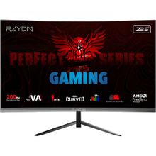 Raydın MM24RFA-200HZ 23.6 inç 200Hz 1ms Curved Oyuncu Monitörü