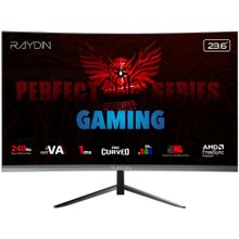 Raydın MM24RFA-240HZ 23.6 inç 240Hz 1ms Curved Oyuncu Monitörü