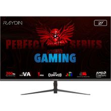 Raydın MM27RFA-200HZ 27 inç 200Hz 1ms Curved Oyuncu Monitörü