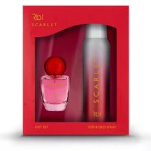 Rbl Scarlet EDP 50 ml Kadın Parfüm ve 150 ml Deodorant Seti