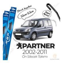 RBW 2002-2011 Peugeot Partner M5 Muz Silecek Takımı