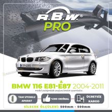 RBW Bmw 116 E81-E87 Arası Muz 2004-2011 Pro Silecek Takımı