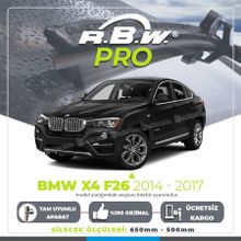 RBW Bmw X4 F26 Muz 2014-2017 Pro Silecek Takımı