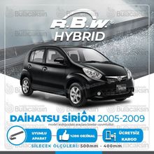 RBW Daihatsu Sirion 2005-2009 Ön Hybrid Silecek Takımı