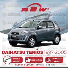 RBW Daihatsu Terios Muz 1998-2005 Silecek Takımı