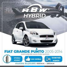RBW Fiat Grande Punto Ön 2004-2014 Hibrit Silecek Takımı
