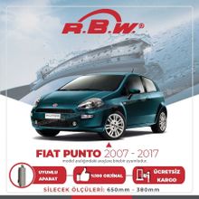 RBW Fiat Punto 2007-2017 Ön Muz Silecek Takımı