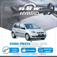 RBW Ford Fiesta 2002-2008 Ön Hybrid Silecek Takımı