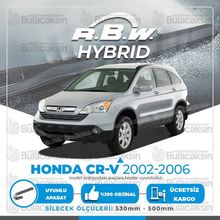 RBW Honda CR-V 2002-2006 Ön Hybrid Silecek Takımı