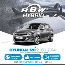 RBW Hyundai İ20 2008-2014 Ön Hybrid Silecek Takımı