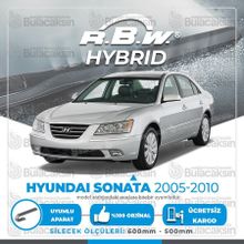 RBW Hyundai Sonata 2005-2010 Ön Hybrid Silecek Takımı