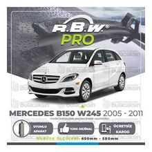 RBW Mercedes B180 W245 Muz 2005-2011 Pro Silecek Takımı