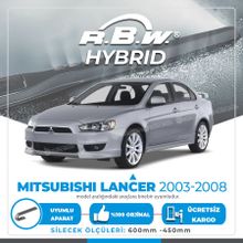 RBW Mitsubishi Lancer 2003-2008 Ön Hybrid Silecek Takımı