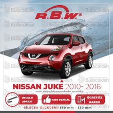 RBW Nissan Juke 2010-2016 Ön Muz Silecek Takımı