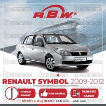 RBW Renault Symbol 2009-2012 Ön Muz Silecek Takımı