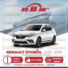 RBW Renault Symbol 2016-2018 Ön Muz Silecek Takımı