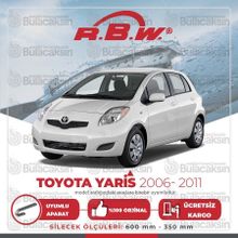 RBW Toyota Yaris 2006-2011 Ön Muz Silecek Takımı