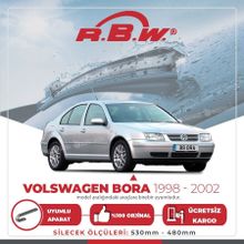 RBW Volkswagen Bora 1998-2002 Ön Muz Silecek Takımı
