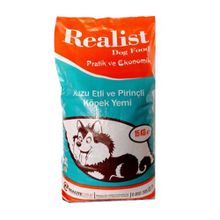 Realist Kuzu Etli ve Pirinçli 15 kg Yetişkin Köpek Maması
