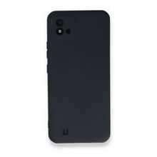 Realme C11 2021 Nano İçi Kadife Silikon Lacivert Kılıf