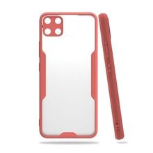 Realme C15 Platin Silikon Pembe Kılıf