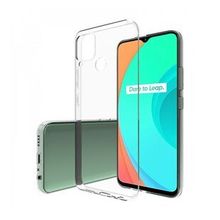 Realme C15 Şeffaf Silikon Lüx Kılıf