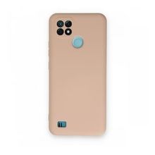 Realme C21 Nano İçi Kadife Silikon Pudra Kılıf
