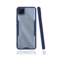 Realme C25 Platin Silikon Lacivert Kılıf