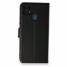 Realme C25 Trend S Plus Kapaklı Siyah Kılıf