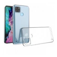 Realme C25Y Lüx Şeffaf Silikon Kılıf