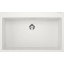 RealStone K003 Didyma 58 76.5x50 cm Tezgah Üstü Beyaz Granit Eviye
