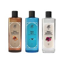 Rebul Aqua 250 ml + Dark Spice 250 ml + Bouquet 250 ml Kolonya
