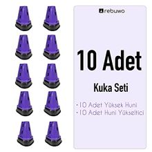 Rebuwo 10 Adet Modüler Kuka Seti