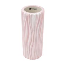 Rebuwo Pembe Beyaz Desenli Eva Foam Roller