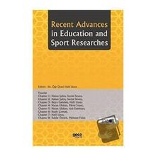 Recent Advances İn Education and Sport Researches Hakan Şahin