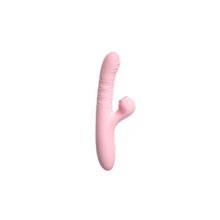 Red Fox Modern Emişli Ve Titreşimli Rabbit Vibratör Pembe