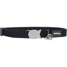 Reddingo 12 mm 20-32 cm Klasik Siyah Kedi Boyun Tasması